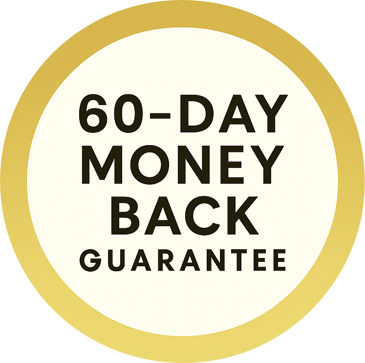 60-Day Money Back Guarantee